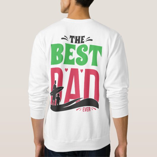 De Beste Papa Ooit Trui (Achterkant)