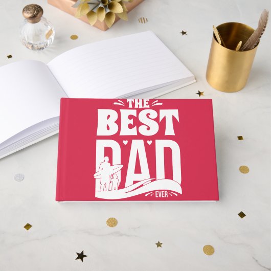 De Beste Papa Ooit - Vader & Kind Gastenboek (Voorkant open)