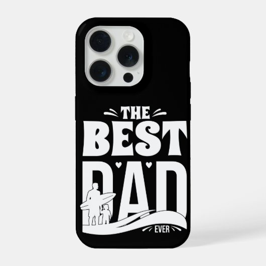 De Beste Papa Ooit - Vader & Kind iPhone Hoesje (Achterkant)