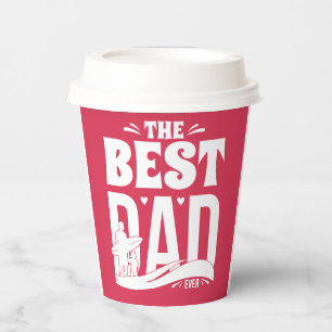 De Beste Papa Ooit - Vader & Kind Papieren Bekers