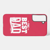 De Beste Papa Ooit - Vader & Kind Samsung Galaxy Hoesje (Achterkant horizontaal)