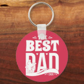 De Beste Papa Ooit - Vader & Kind Sleutelhanger (Voorkant)