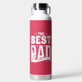 De Beste Papa Ooit - Vader & Kind Waterfles (Voorkant)