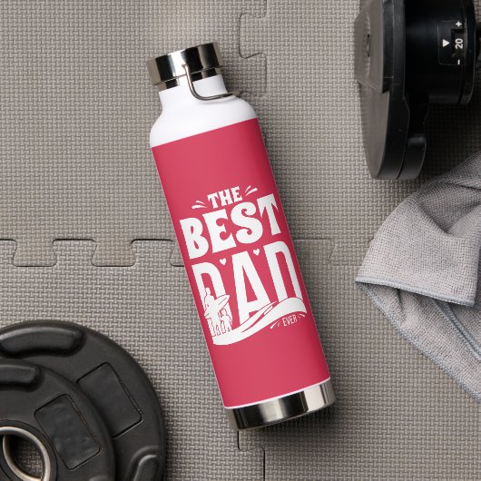De Beste Papa Ooit - Vader & Kind Waterfles (Gym (Gedraaid) )