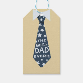 'De Beste Papa Ooit' Vaderdag Verjaardag Cadeau Cadeaulabel