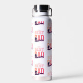 De Beste Papa Ooit Waterfles (Achterkant)