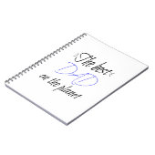 De Beste Papa op de Planeet Gepersonaliseerd Minim Notitieboek (Linkerzijde)