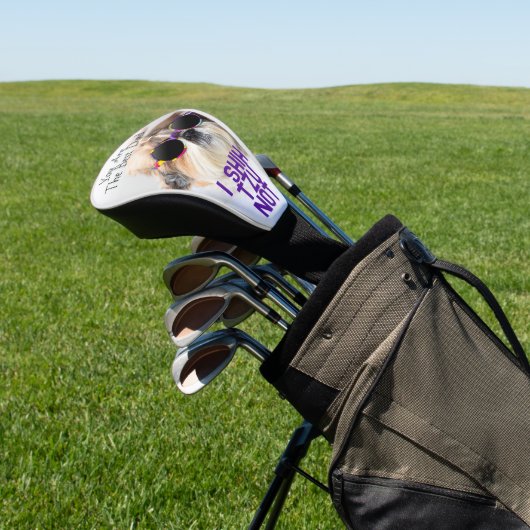 De Beste papa Shih Tzu Niet schattige grappige hon Golfheadcover (Insitu)