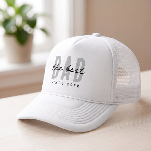 De Beste Papa Sinds 20XX Modern Eenvoudig Netjes Trucker Pet