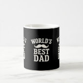 De beste papa ter wereld 15 oz koffie Mok (Center)