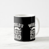 De beste papa ter wereld 15 oz koffie Mok (Voorkant rechts)