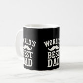 De beste papa ter wereld 15 oz koffie Mok (Voorkant links)