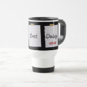 De beste papa ter wereld. Mok (Voorkant rechts)