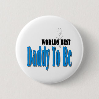 De beste papa ter wereld om te worden ronde button 5,7 cm
