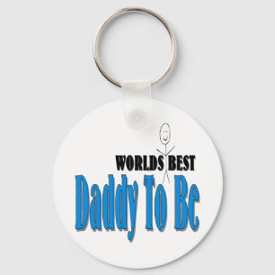 De beste papa ter wereld om te worden sleutelhanger