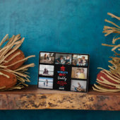 De beste papa ter wereld, zwart Afbeelding Fotoplaat (Zijkant)