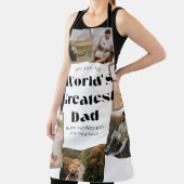 De Beste Papa van de Wereld 7 Fotocollage Schort (Insitu)