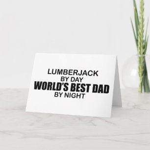 De Beste Papa van de wereld - Houthakker Kaart