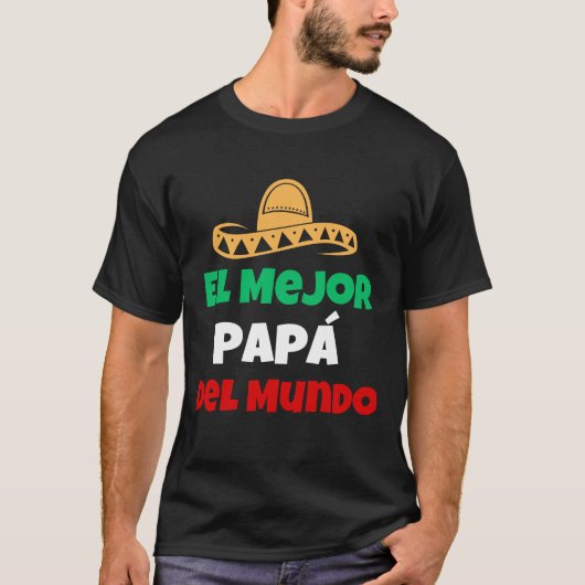De Beste Papa Van De Wereld T-shirt (Voorkant)