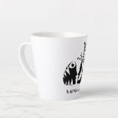 De beste partner in crime latte mok (Linkerhoek)