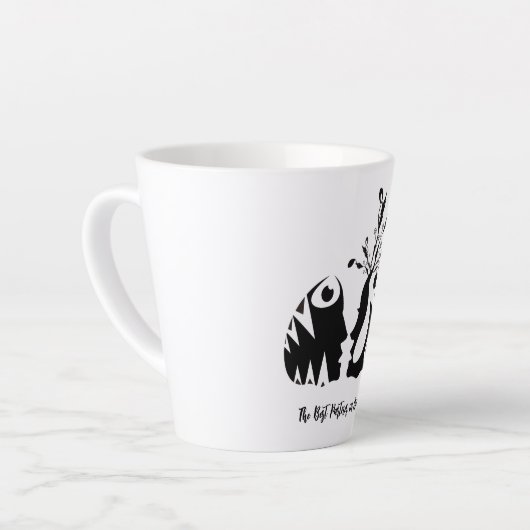 De beste partner in crime latte mok (Linkerhoek)