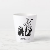 De beste partner in crime latte mok (Voorkant)