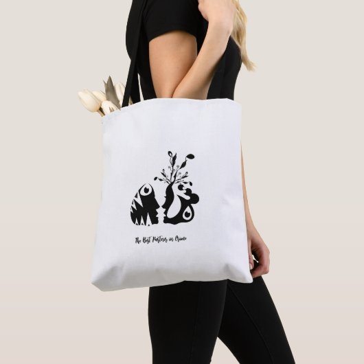 De beste partner in crime tote bag (Dichtbij)