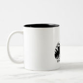 De beste partner in crime tweekleurige koffiemok (Links)