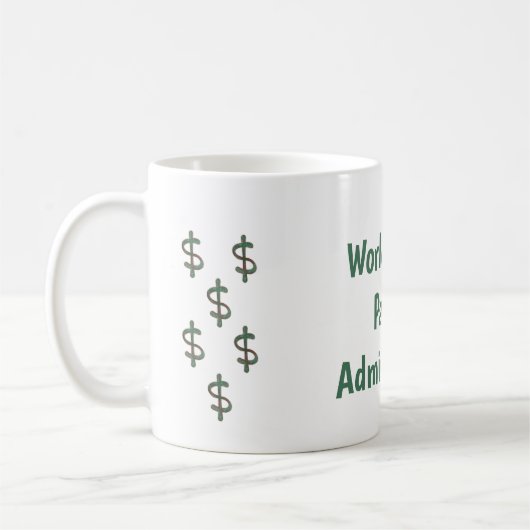 De beste payrollbeheerder ter wereld koffiemok (Links)