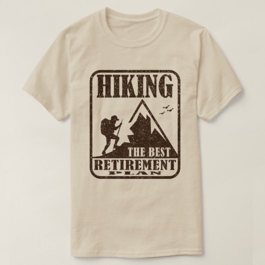De beste pensioenregeling grappig t-shirt (Design voorkant)