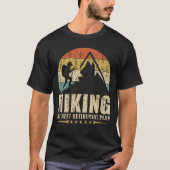De beste pensioenregeling Retro Sunset T-shirt (Voorkant)