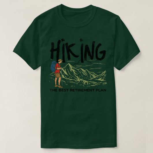 De beste pensioenregeling voor het optrekken t-shirt (Design voorkant)