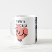 De beste persoonlijke foto van de wereld koffiemok (Voorkant links)