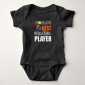 De beste Pickleball Player van de wereld Funny Pic Romper (Voorkant)