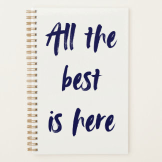 De beste planner in Navy & Cream
