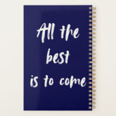 De beste planner in Navy & Cream (Achterkant)