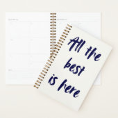 De beste planner in Navy & Cream (Display)