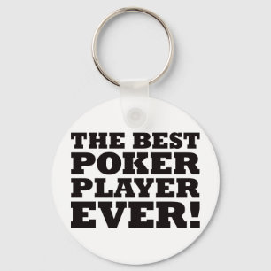 De beste pokerspeler ooit sleutelhanger