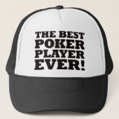 De beste pokerspeler ooit trucker pet (Voorkant)