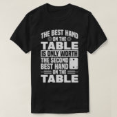 de beste pokerspeler texas houdt me casino po t-shirt (Design voorkant)