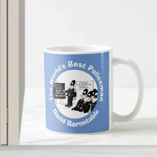 De beste politieagent ter wereld. koffiemok