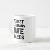 De beste politieagenten hebben baarden koffiemok (Voorkant links)