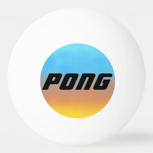 De beste pongbal pingpongbal (Achterkant)