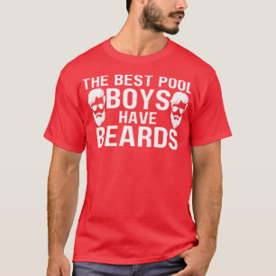 De beste pooljongens hebben een laag t-shirt