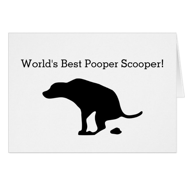 De beste pooper van de wereld | Dog Parent | Dog D (Voorkant Horizontaal)
