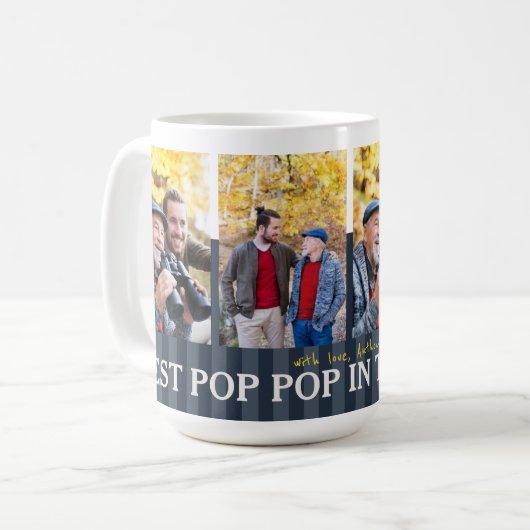 De beste Pop van de Pop in de Mok van de Koffie va (Voorkant links)