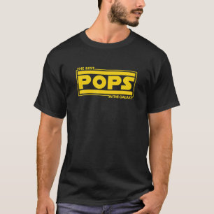 De beste Poppen in de Galaxy Funny Fathers Dag T-shirt