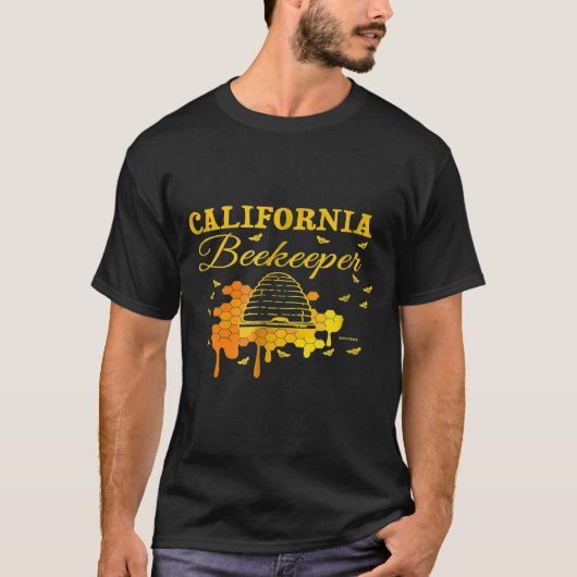 De beste prijs-bijenhouder in Californië T-shirt (Voorkant)