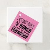 De beste prijs die ik ooit won bij Bunco Friendshi Bedankjes Labels (In situ)