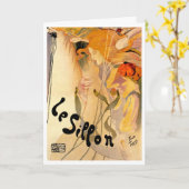 "DE BESTE PRIJS VAN VANDAAG" FRANSE TUIN FEE GROET KAART (Gele Bloem)